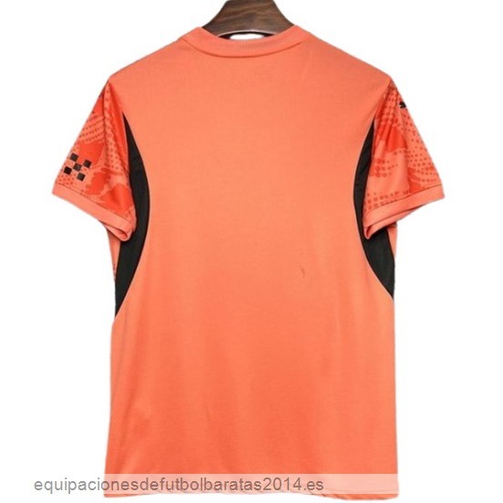 Nuevo Tailandia Portero Camiseta Manchester City 24/25 Naranja Baratas
